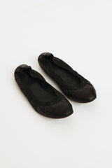 Chanel // Black Leather CC Ballet Flats – VSP Consignment