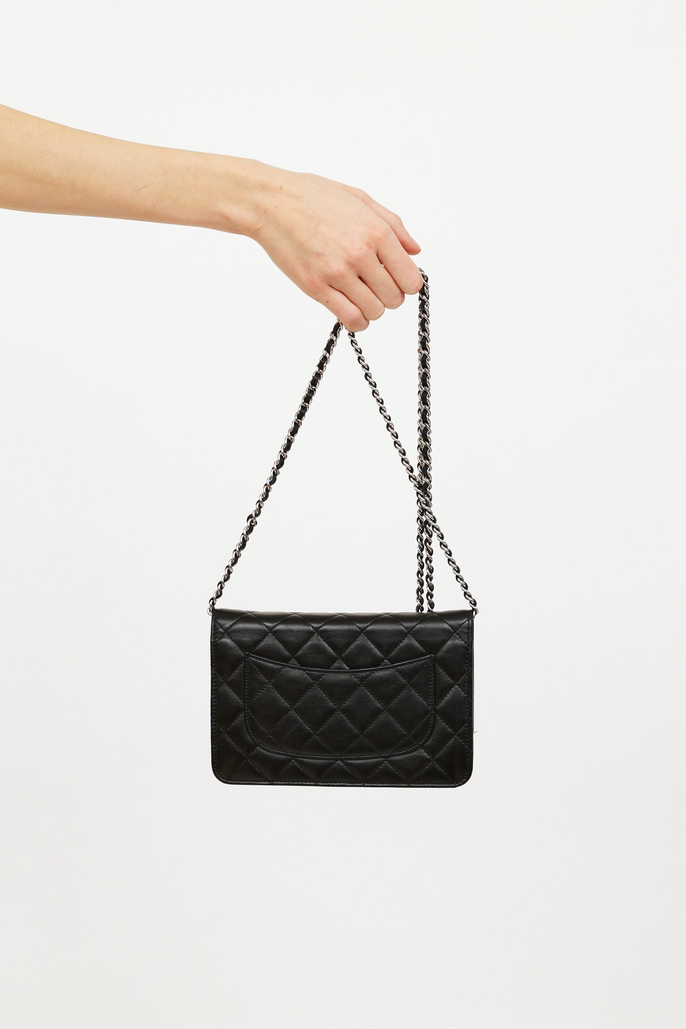Chanel Chain Wallet(Black)
