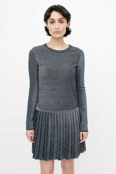 Chanel Pre Owned 2010s CC knitted minidress - ShopStyle