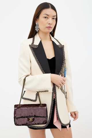 Chanel Vintage Lambskin Vertical Logo Shoulder Bag – Stacy's Closet