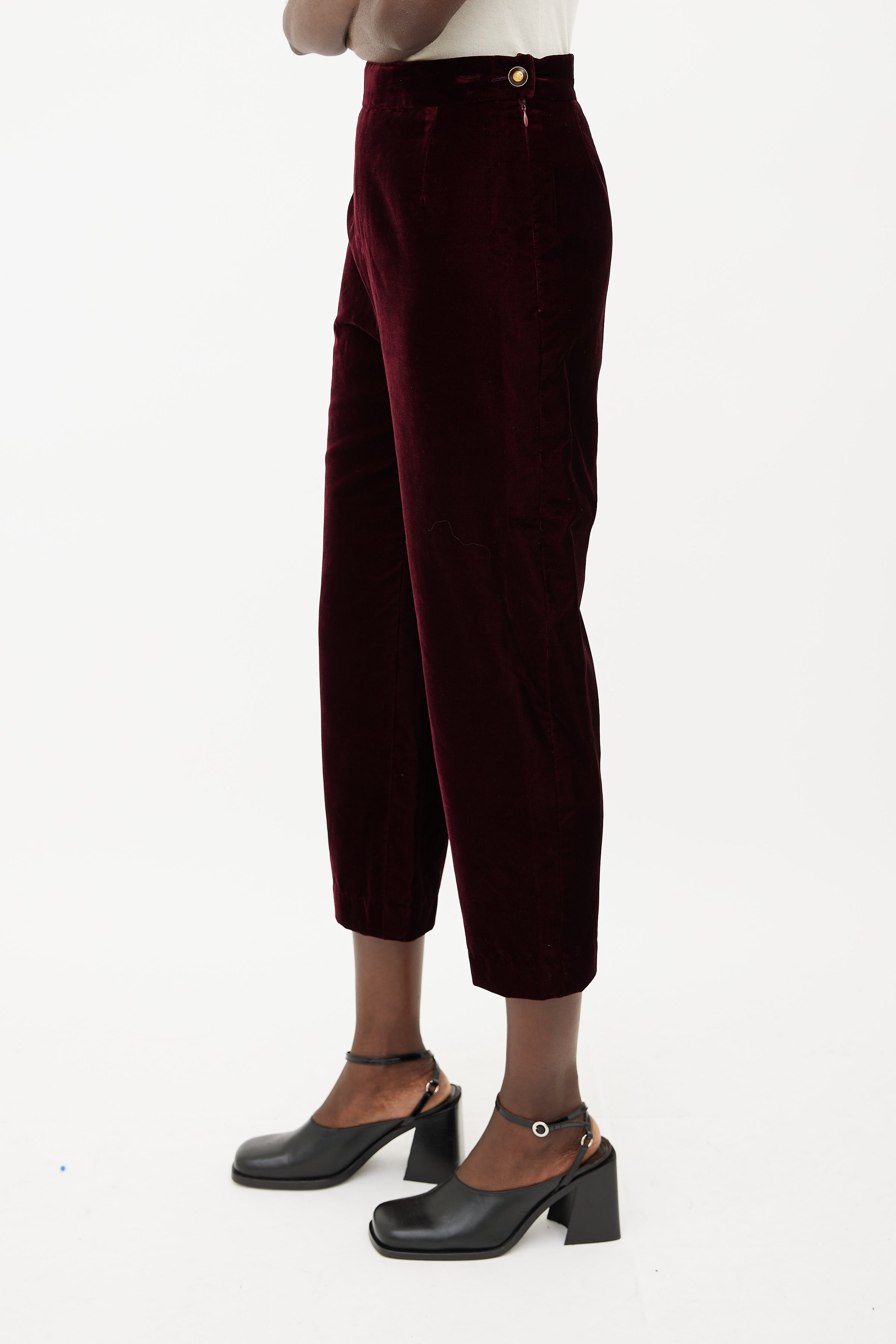 Chanel Luxury Velvet Fabric HHYH573 for Designer Shirts, Pants