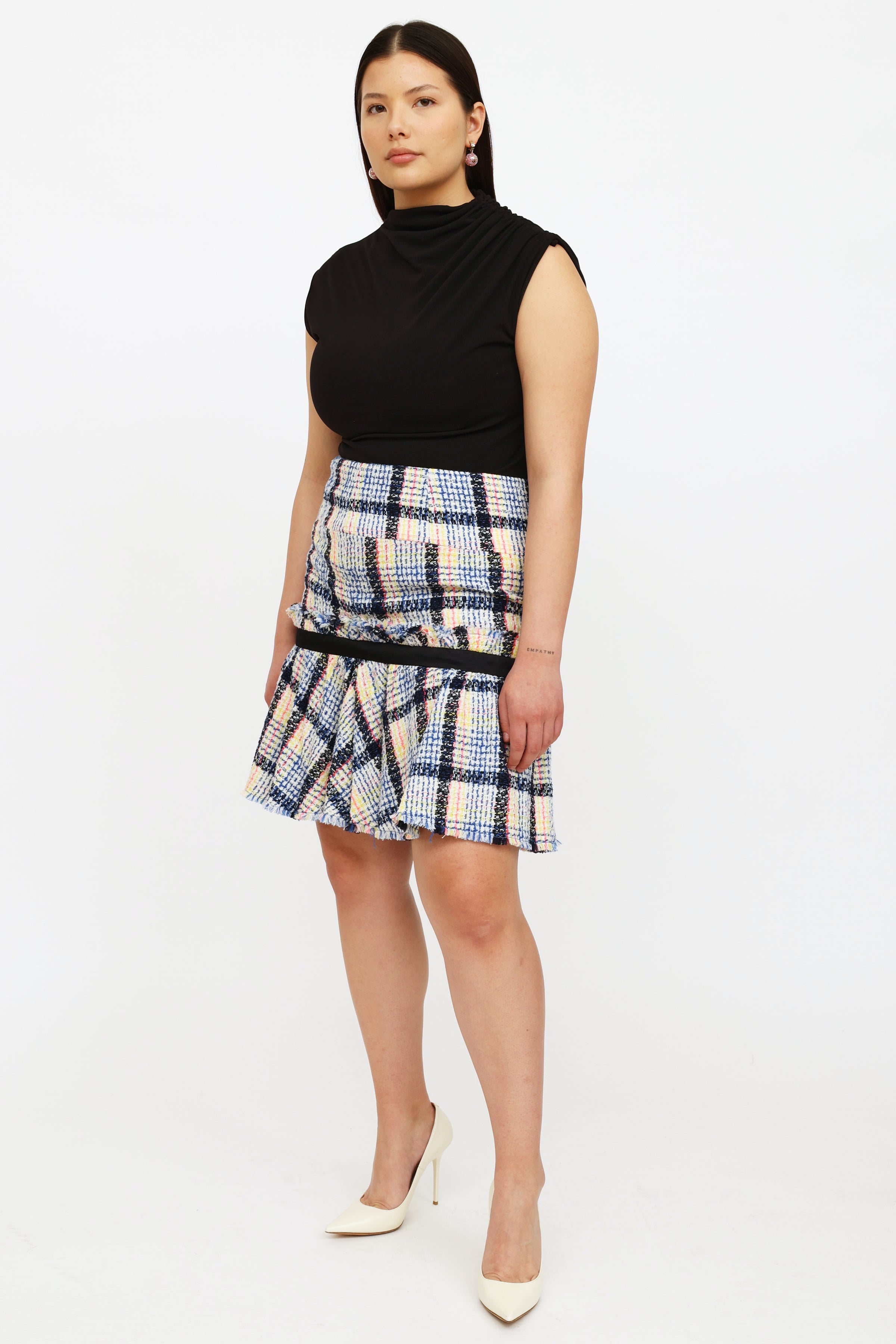 Chanel // Multicolour Tweed Skirt – VSP Consignment
