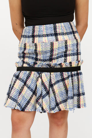 Chanel Multicolour Tweed Skirt