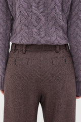 Chanel Red & Black Autumn 2005 Checkered Wide Leg Trouser