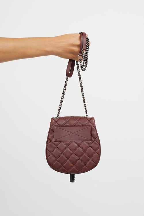 Chanel // Burgundy Coco Sporran Tassel Shoulder Bag – VSP Consignment