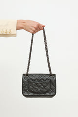 Chanel 2013 Black Aged Reissue 2.55 Flap Bag