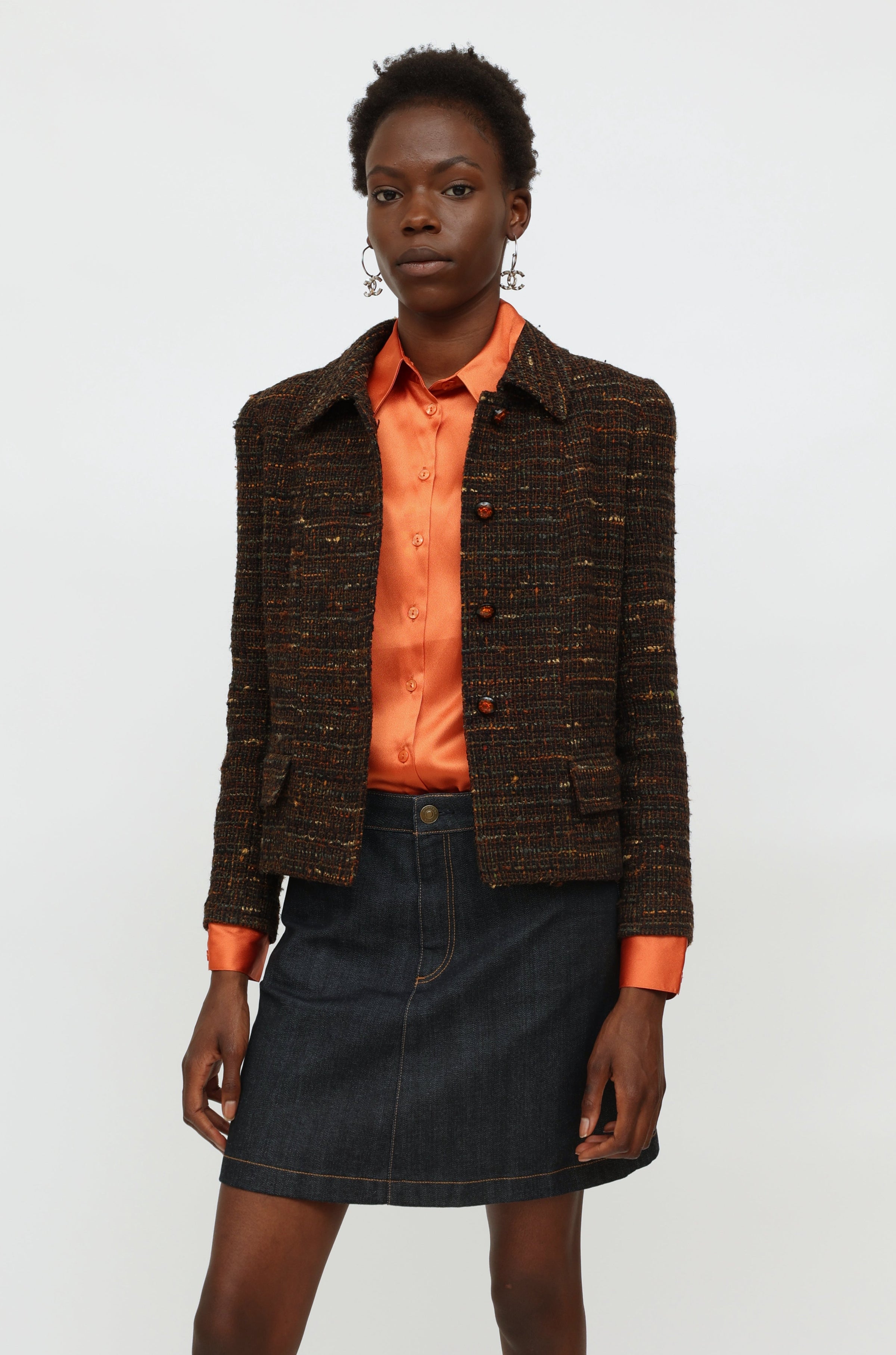 CHANEL, Jackets & Coats, Chanel Identification Vintage Wool Jacket