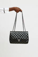 Chanel Red Quilted Caviar Jumbo Classic Single Flap Gold Hardware,  2002-2003 Available For Immediate Sale At Sotheby's