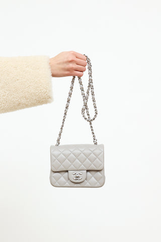 Chanel // Grey Mini Square Classic 21 Series Bag – Vsp Consignment