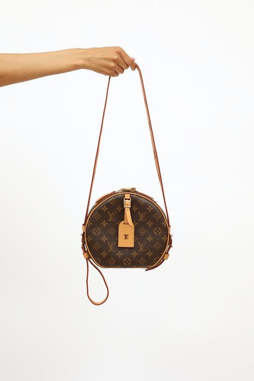 Louis Vuitton Brown Monogram Boite Chapeau Souple MM Shoulder Bag