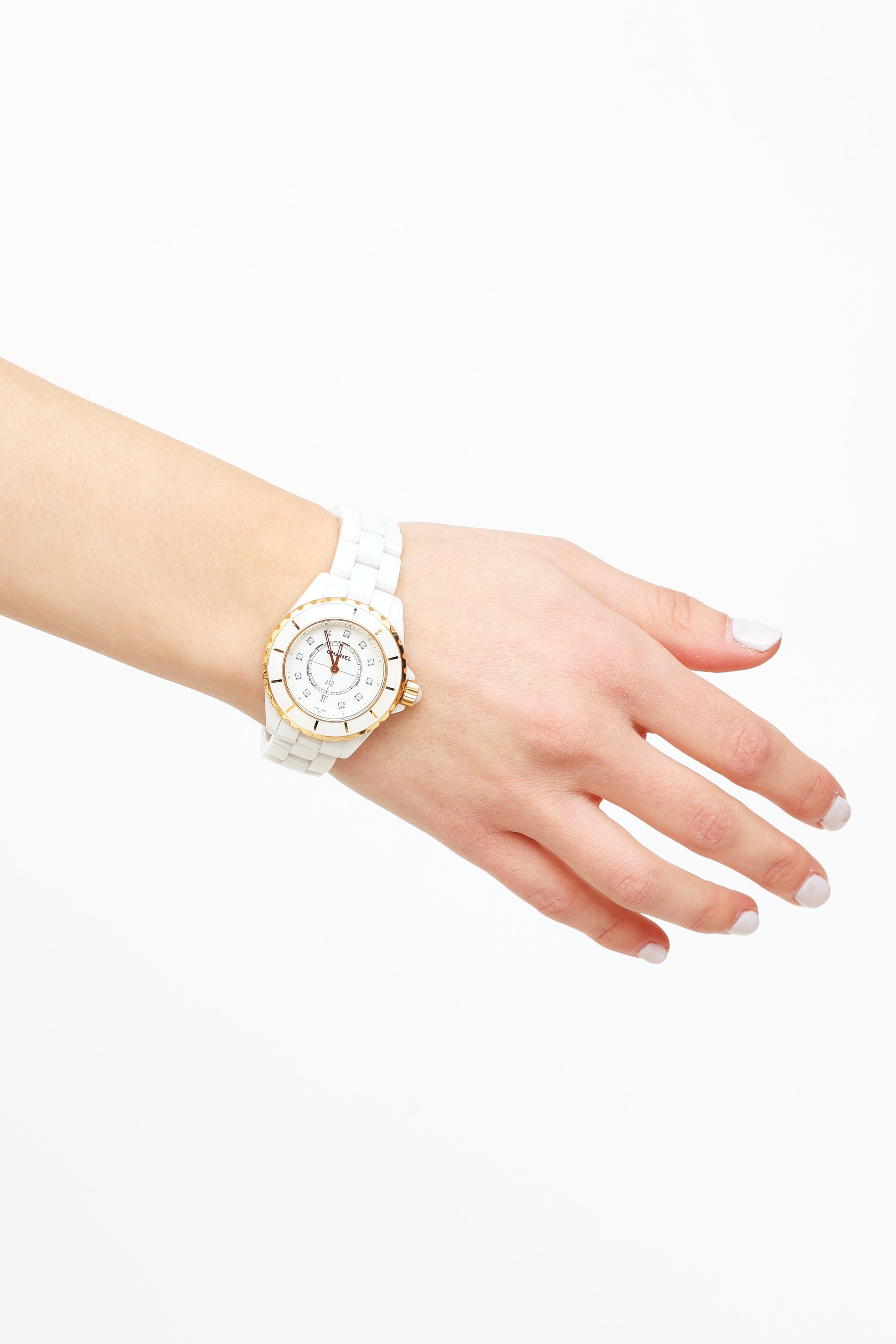 white j12 chanel watch