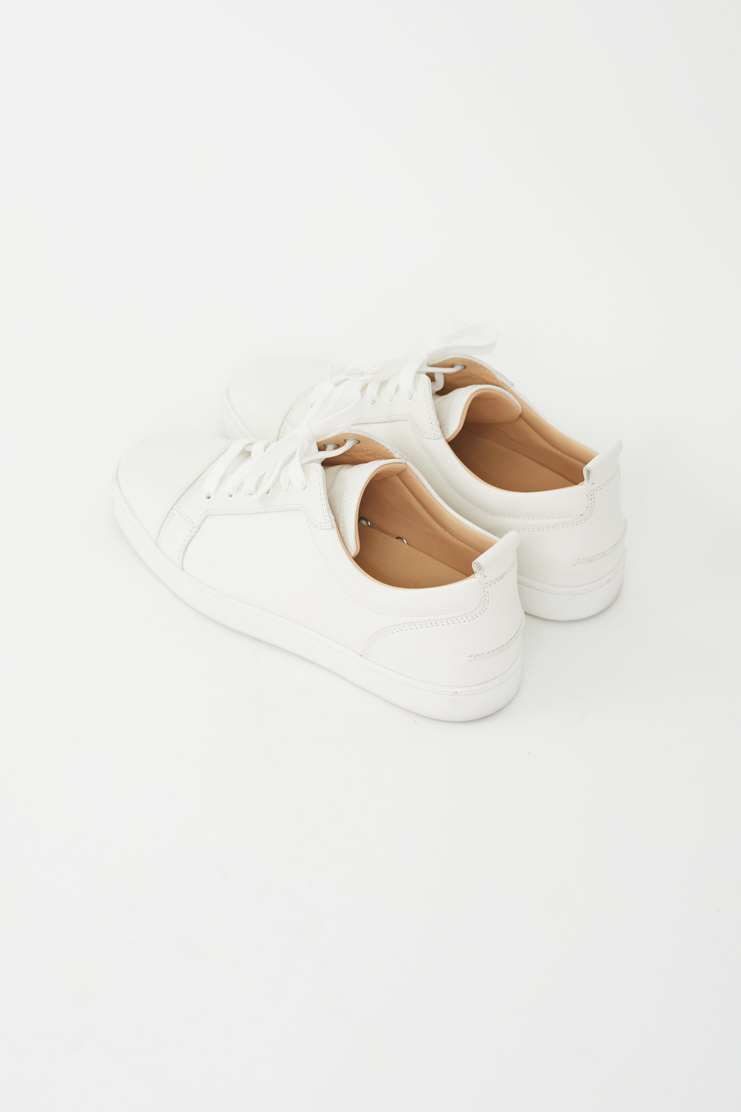 Christian Louboutin // Off White Louis Junior Leather Sneaker – VSP  Consignment
