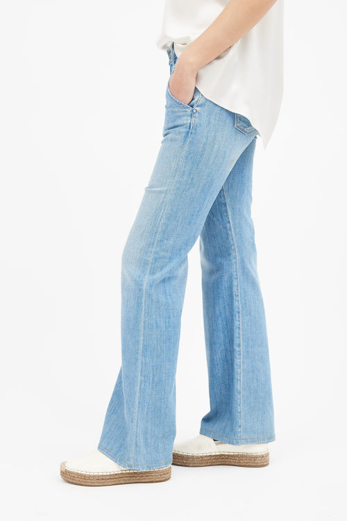 Citizens of Humanity Light Blue Wash Flaunt Flared Jeans