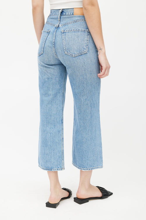 Citizens of Humanity Light Blue Wash Sacha Wide Leg Jeans