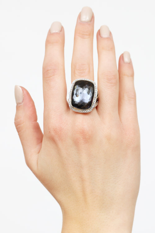 David Yurman Black Orchid Diamond Albion Ring