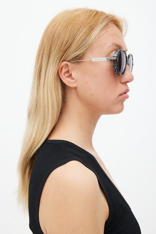 Dior Black Round Umbrage Sunglasses