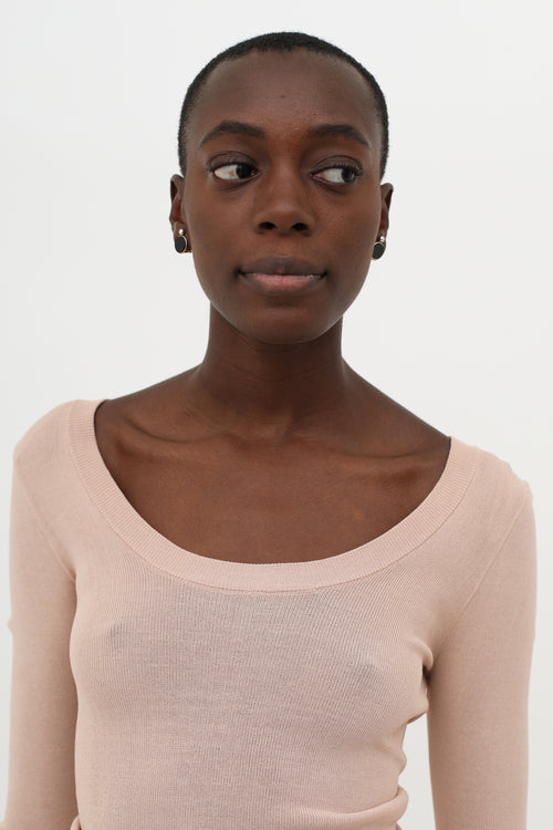 Black Circle Clip-On Earrings