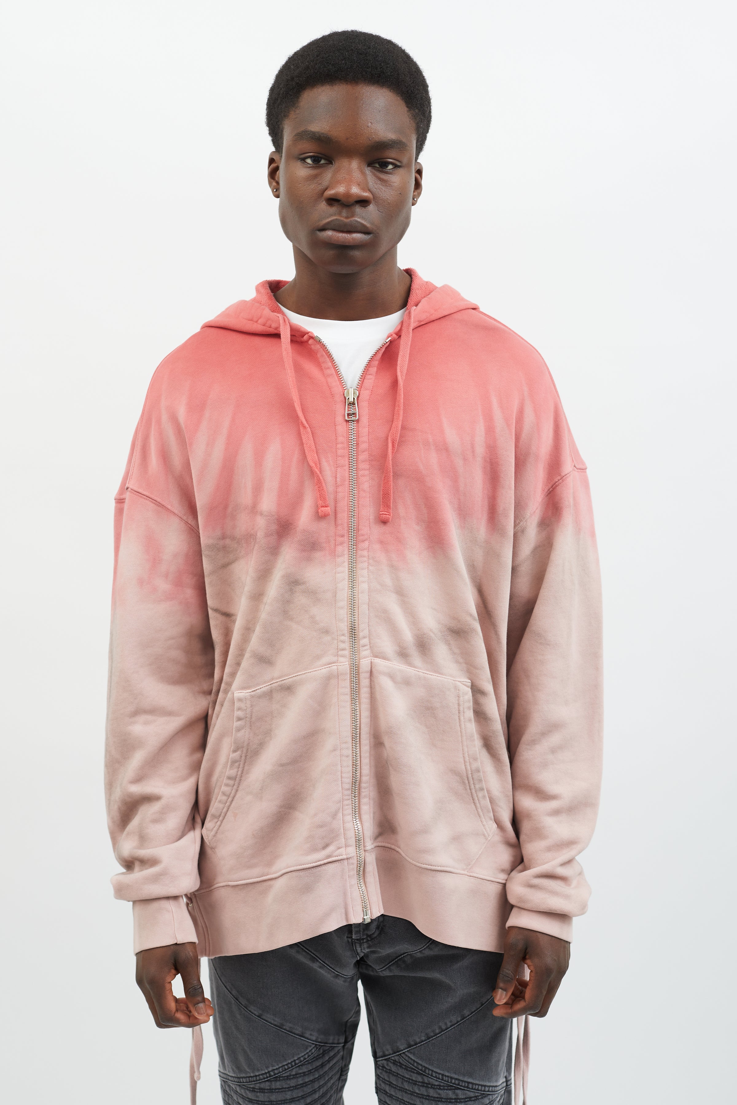 Faith Connexion // Gradient Tie-Dye Lace-Up Hoodie – VSP Consignment