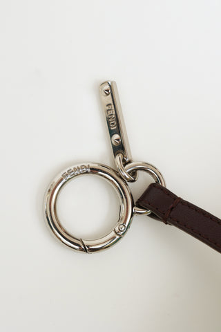 Fendi Mink & Fox Fur Dazzling Bag Bug Charm
