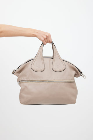 Givenchy Beige Leather Nightingale Shoulder Bag