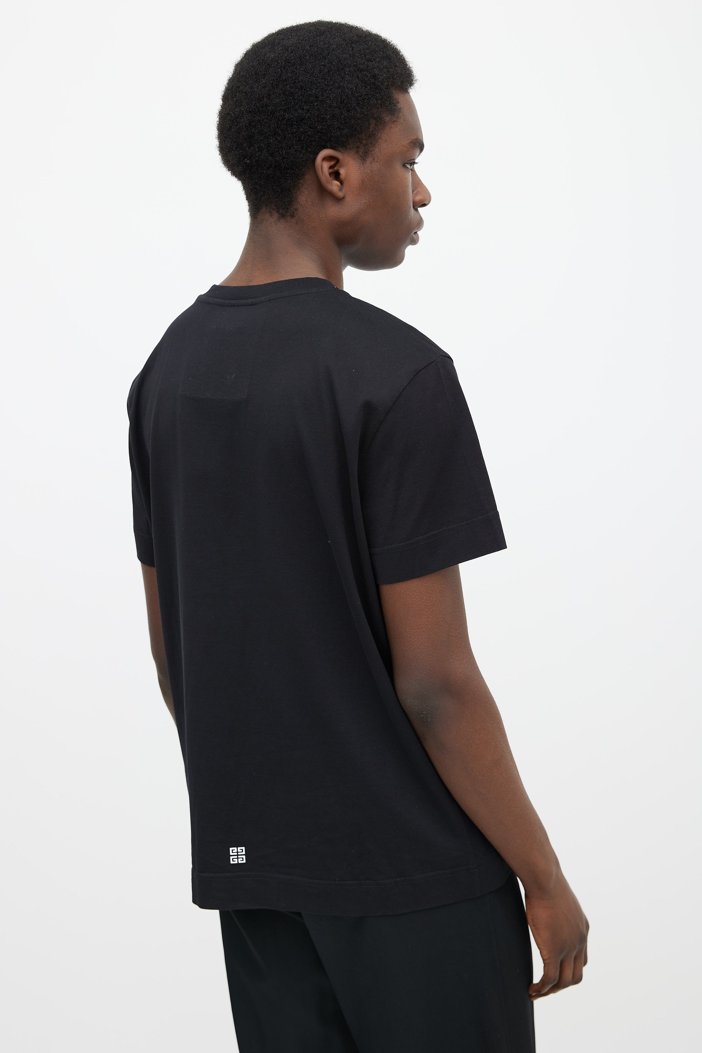 Givenchy // Black Distressed Logo Sweatshirt – VSP Consignment