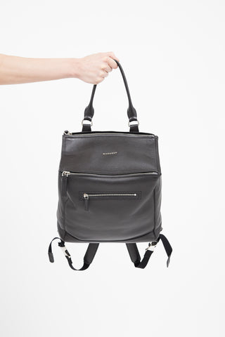 Givenchy Dark Brown Leather Pandora Backpack