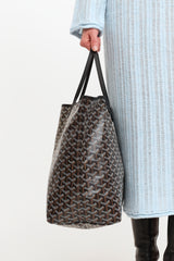 Goyard Noir Saint Louis GM Tote Bag