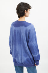Gucci Blue & Multicolor Cotton Tie Dye Cardigan