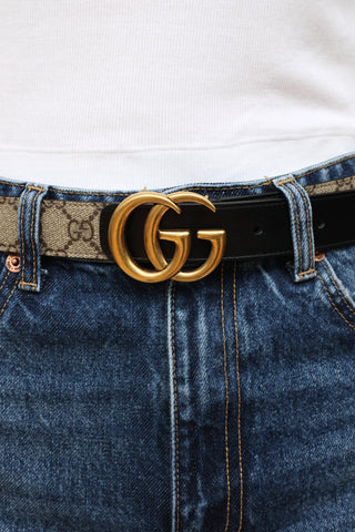 Gucci GG Supreme Monogram Belt