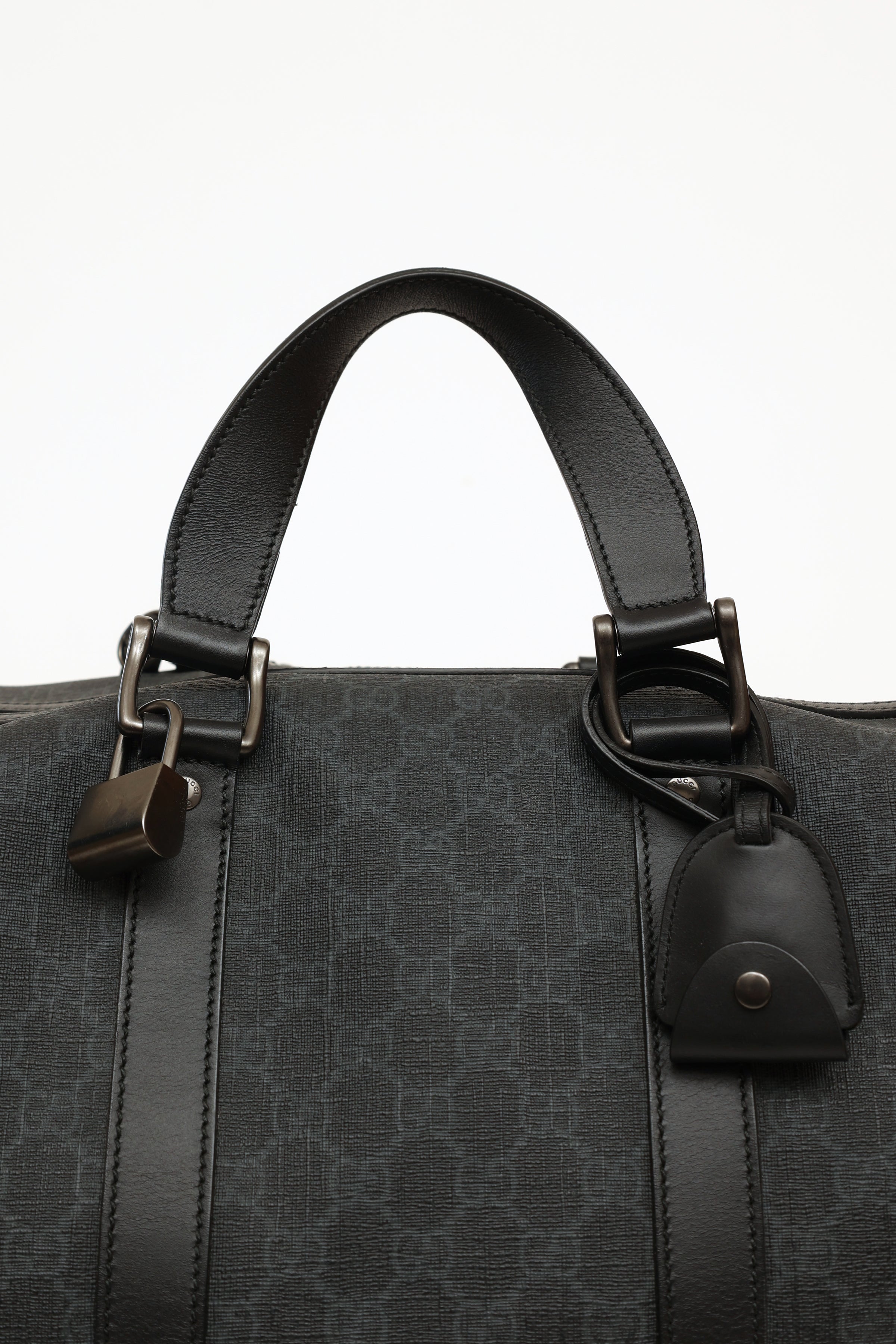 GG Black carry-on duffle