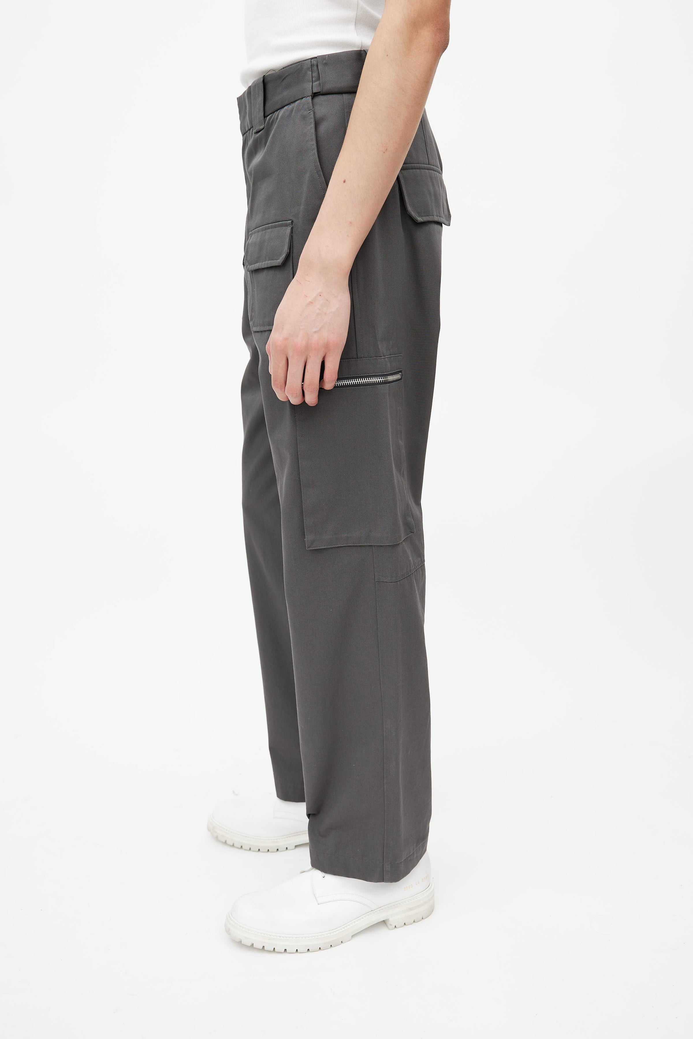 Helmut Lang high-waisted Cargo Trousers - Farfetch