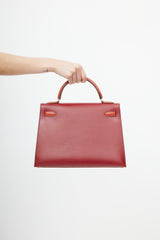 Hermès 1996 Rogue H Tri Color Kelly Sellier 32 Bag