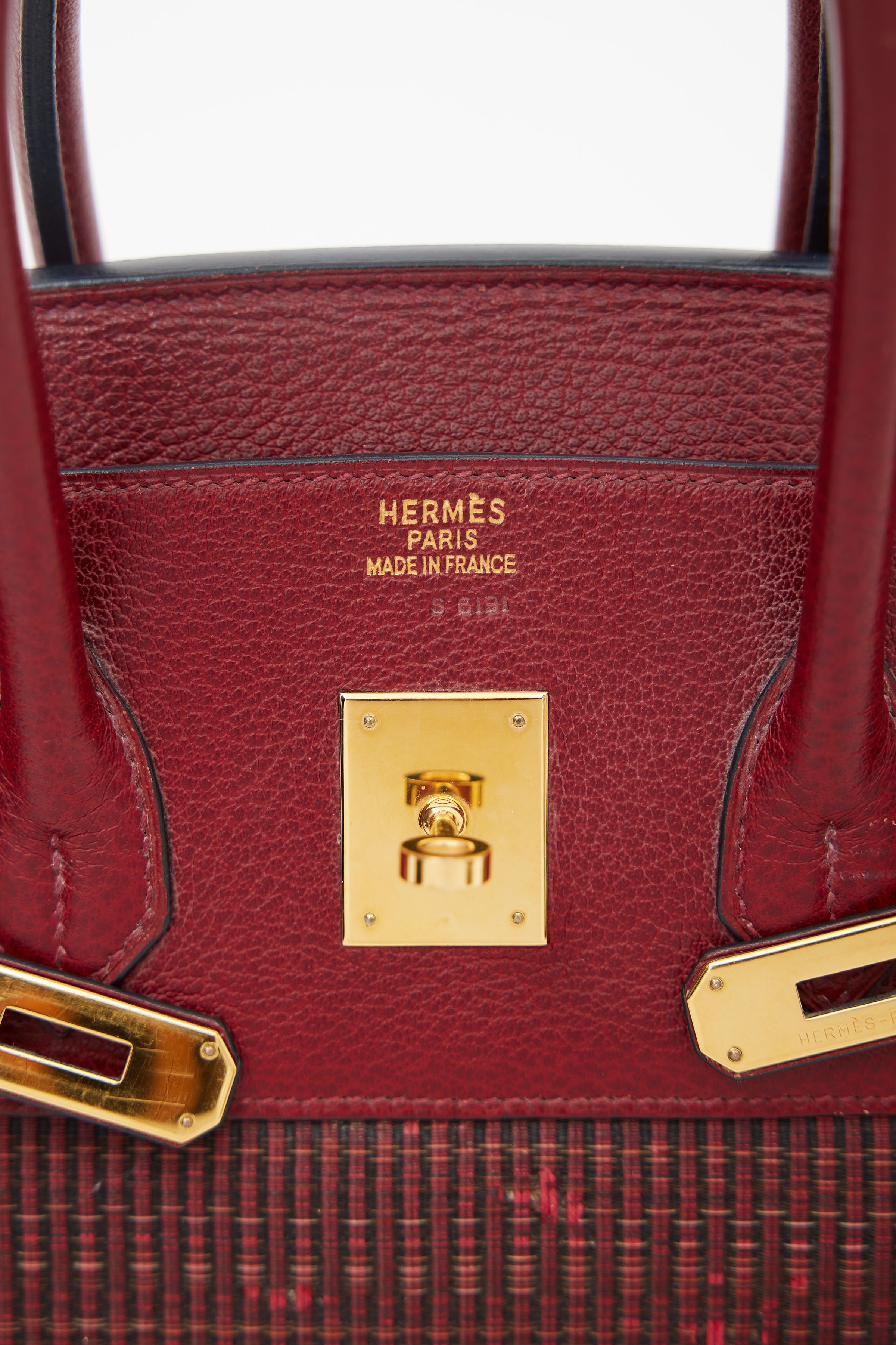 Hermes Birkin 35 Rouge H Clemence