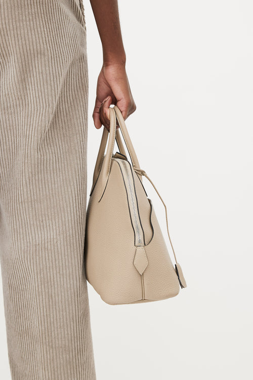 Hermès Beige Grey 1923 Bolide 30 Handbag