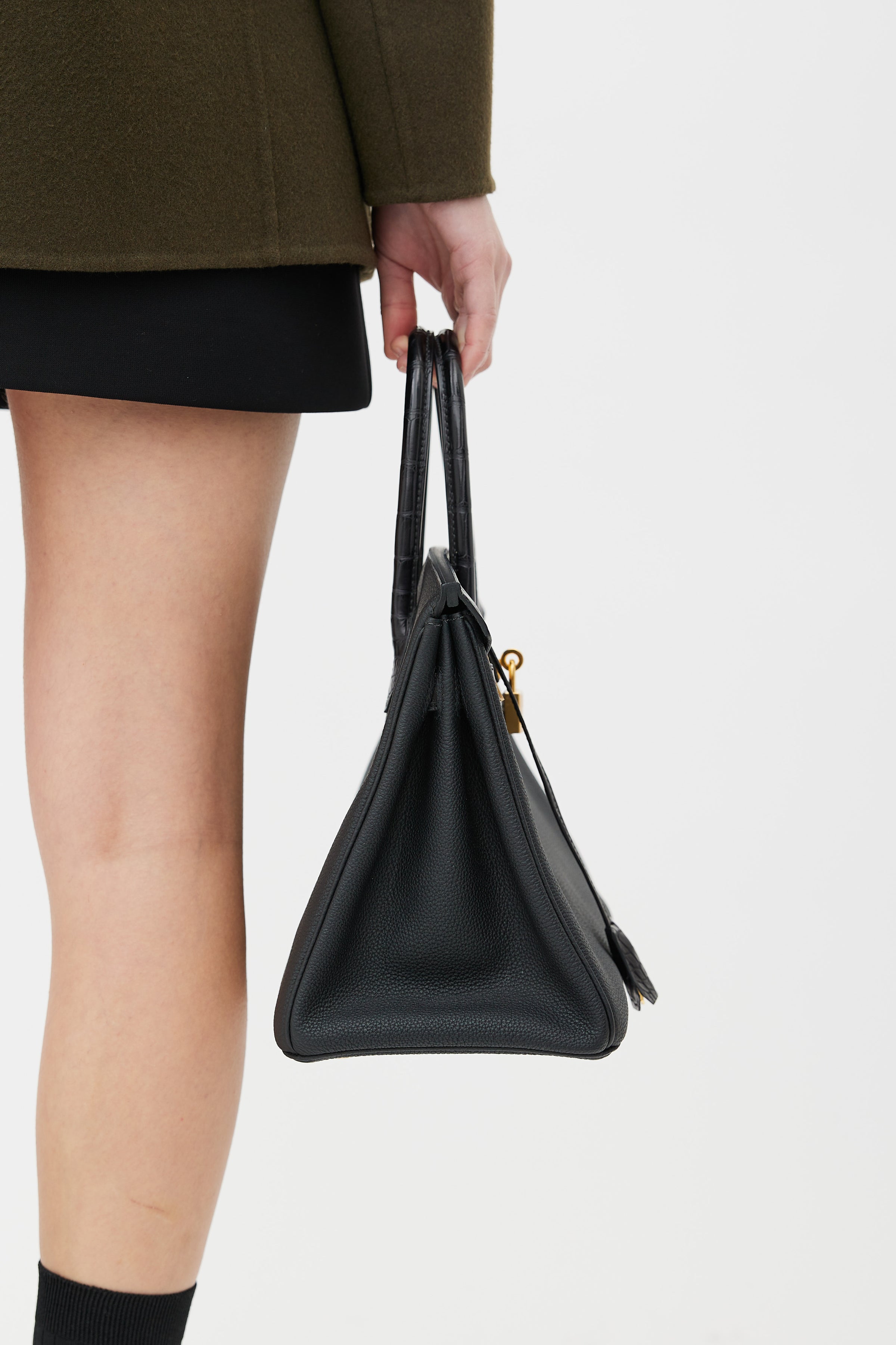 Hermès // 2019 Noir Togo Birkin Touch 30 Bag – VSP Consignment
