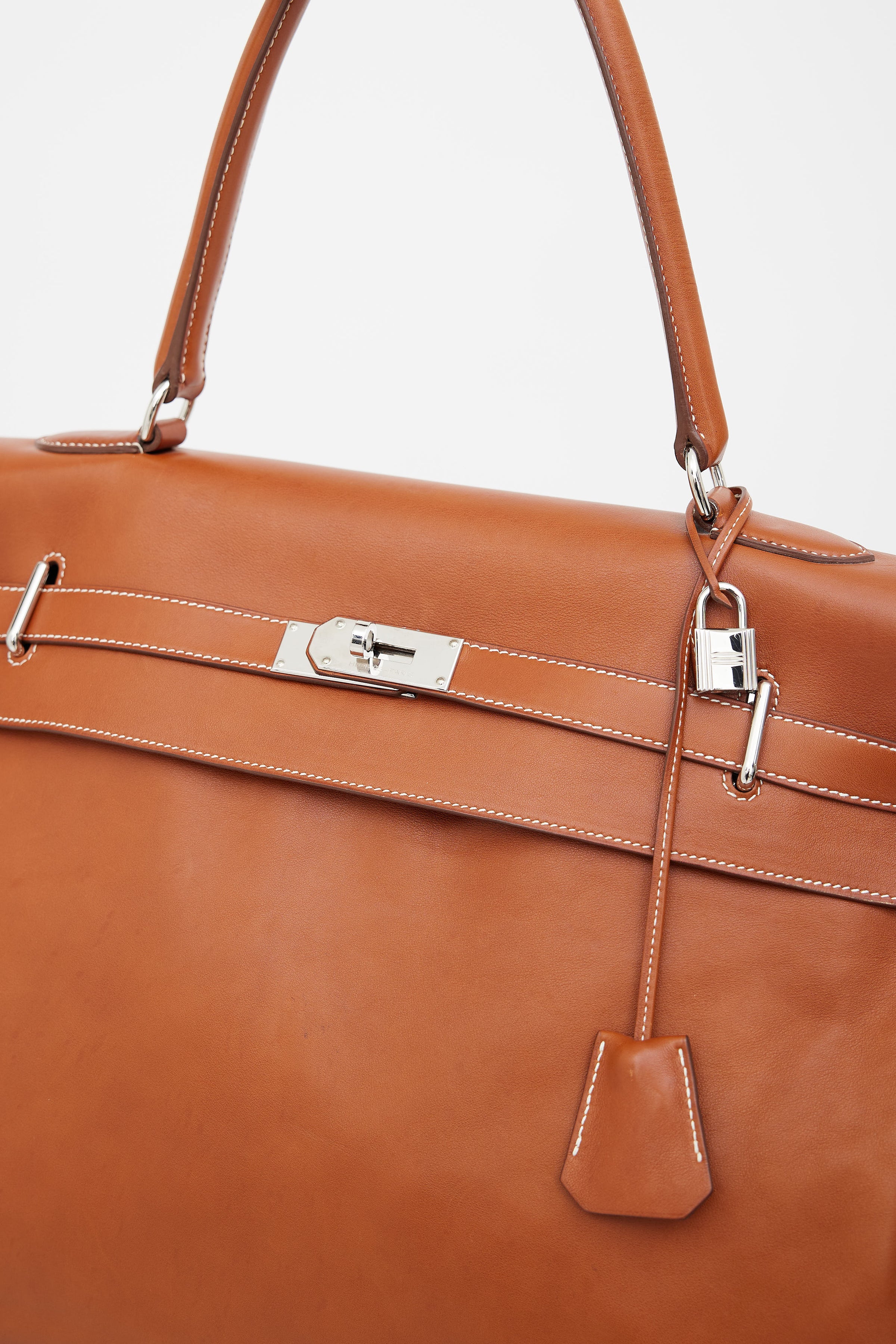 Hermès // 2010 Brown Leather Kelly Relax Travel Bag – VSP Consignment