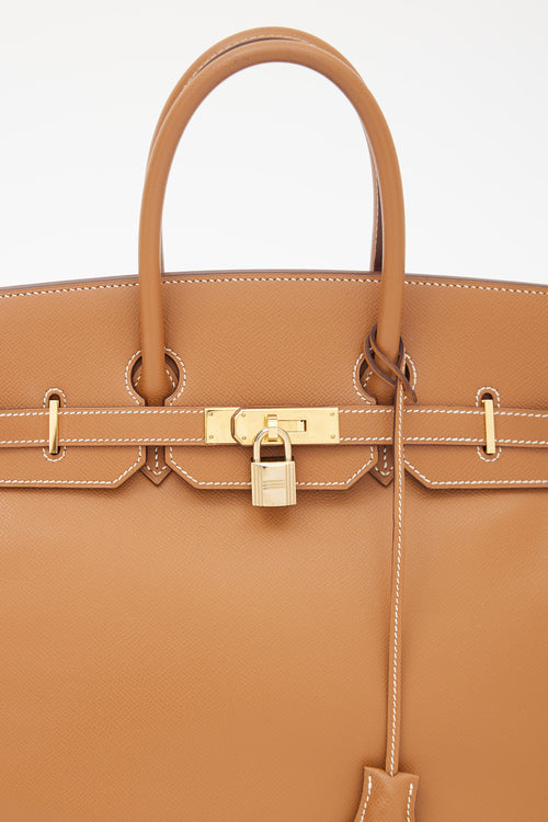  Hermès 2006 Gold Epsom Birkin 35 Bag