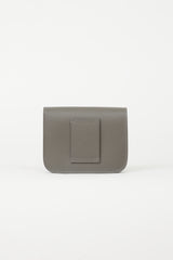 Hermès Grey & Silver Constance Slim Wallet