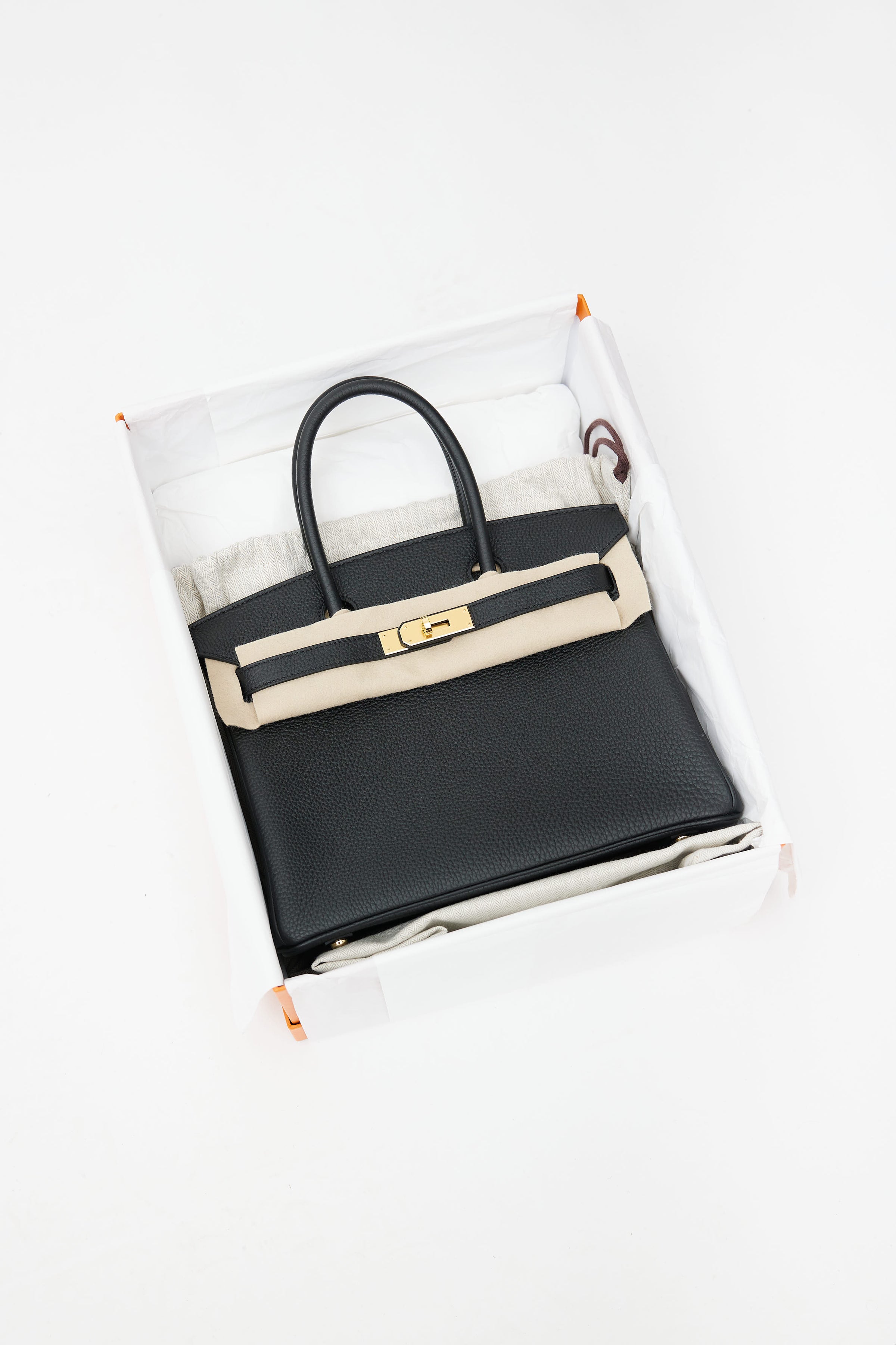 Hermès - Birkin 30 - Noir Togo - GHW - 2022 Unused