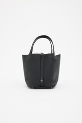 Hermès Noir Picotin Lock 22 Bag