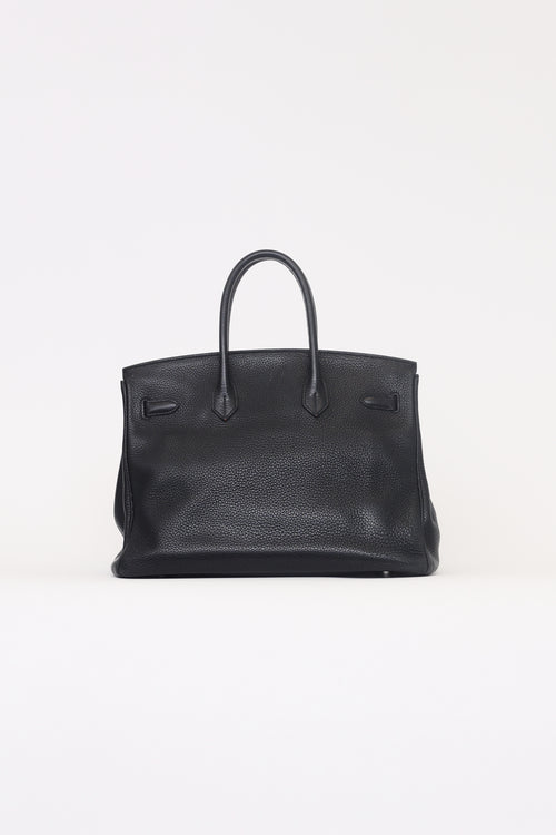 Hermès 2010 35 Noir Togo Leather Birkin Bag