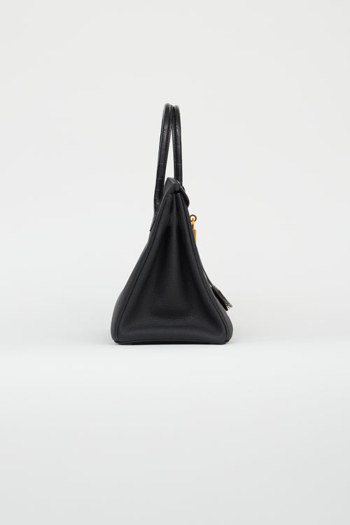 Hermès 2030 Noir Togo Birkin 30 Touch Bag