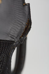 Hermès Vintage 1990 Noir Leather Kelly 32  Bag