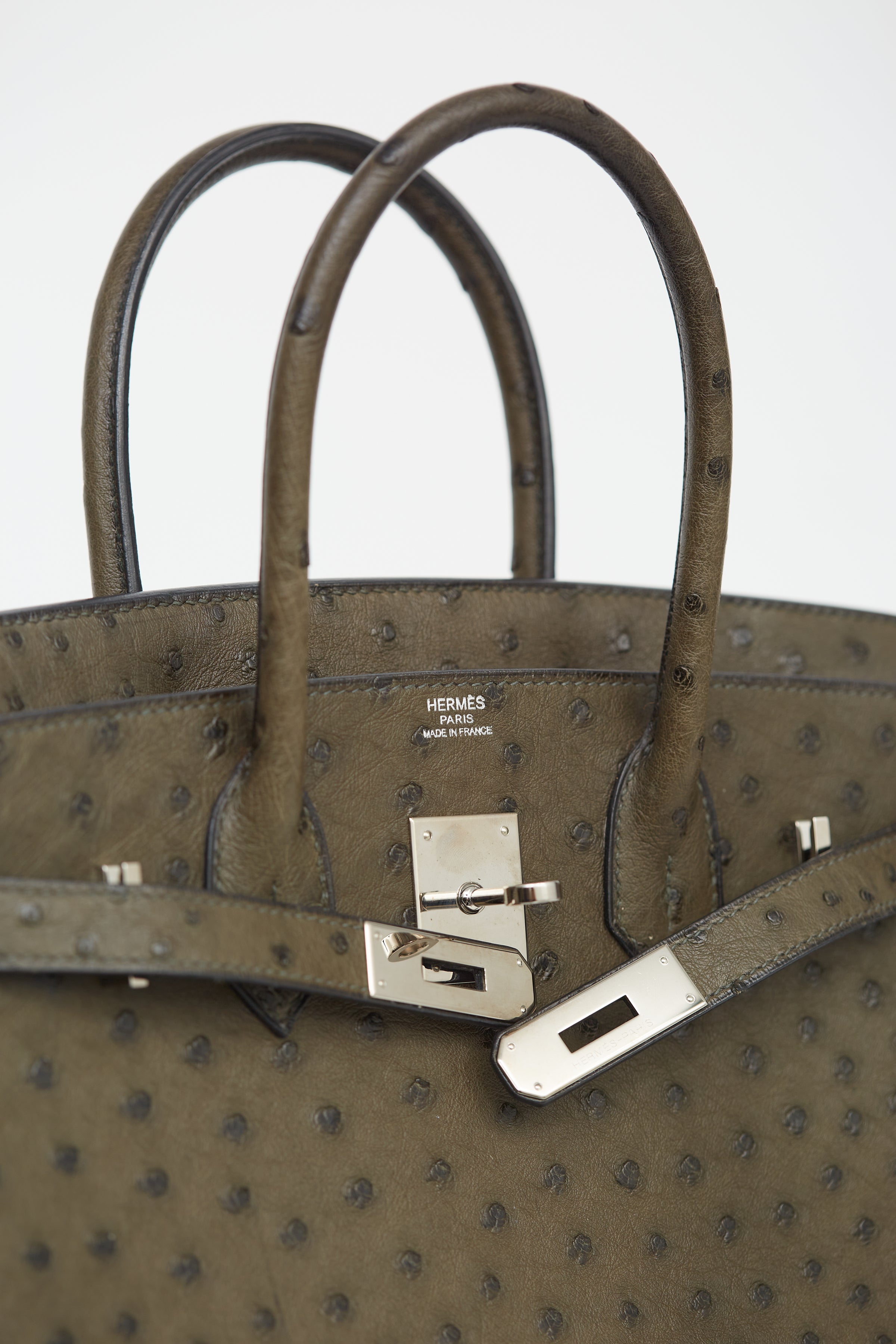 Hermes Birkin 30 Leather Bag