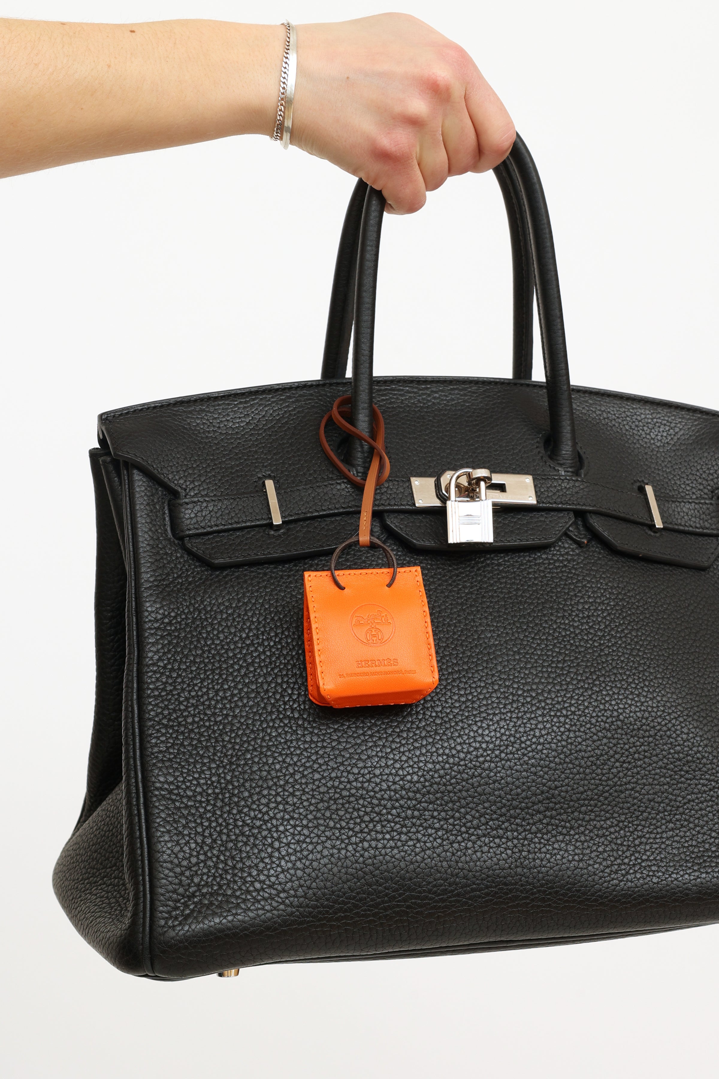 Hermes Womens Keychains & Bag Charms, Black