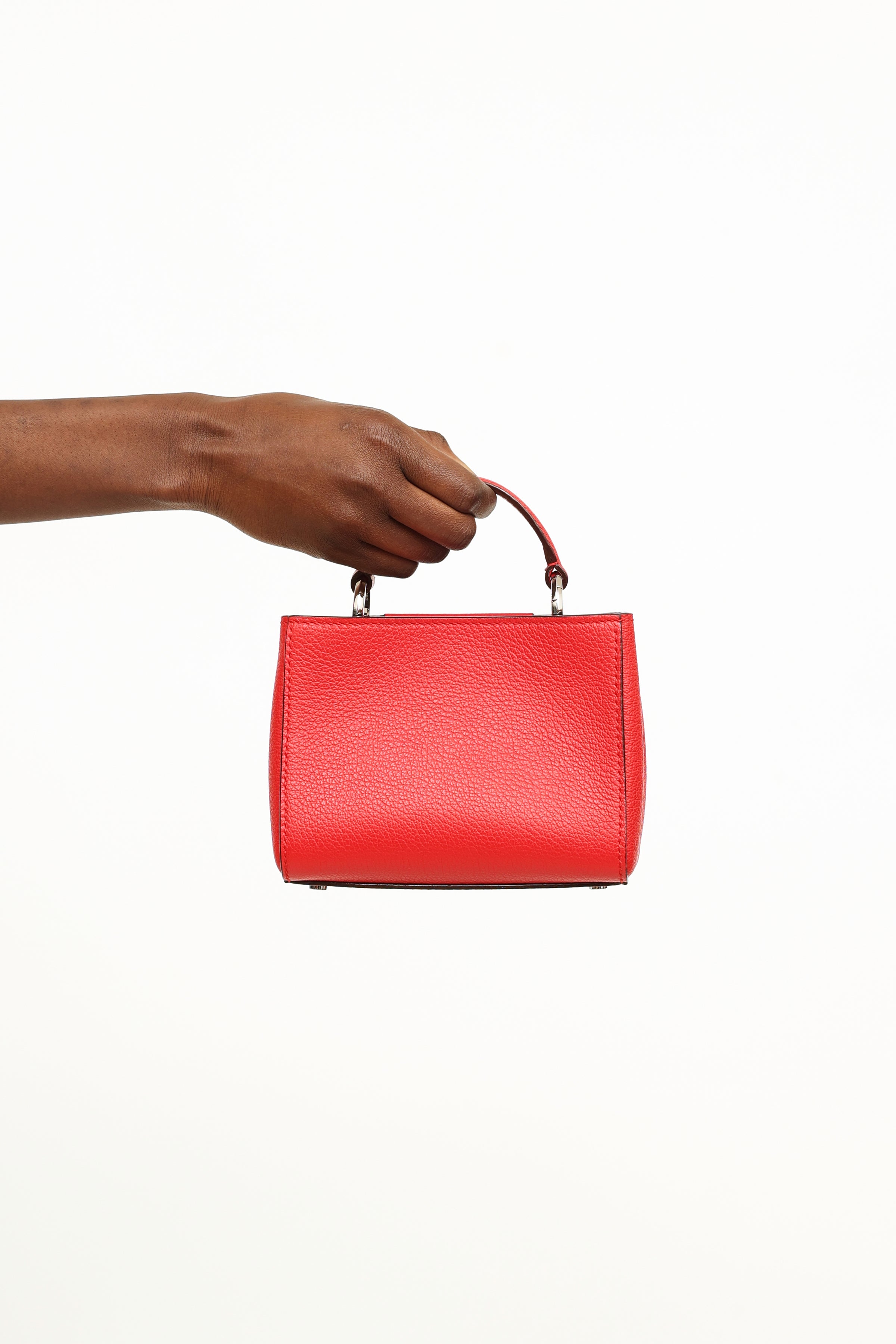 Jimmy Choo Varenne Embossed Leather Shoulder Bag - Red Shoulder Bags,  Handbags - JIM357261 | The RealReal