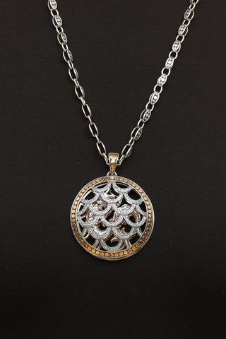 John Hardy 925 & 18K Naga Pendant Necklace
