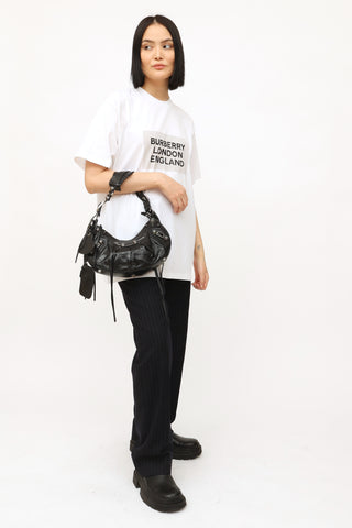 Black Small Le Cagole Shoulder Bag