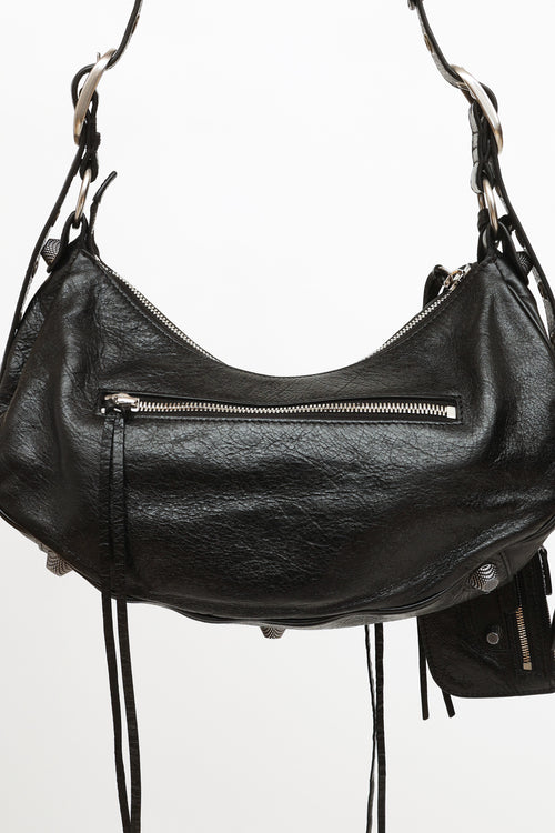 Black Small Le Cagole Shoulder Bag