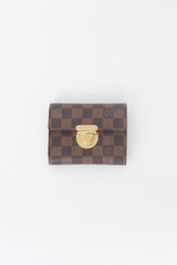 Louis Vuitton Damier Ebene Koala Wallet QJA0LX0T0B135